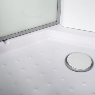 Душевая кабина Deto L 908 N с гидромассажем  80х80х200 см